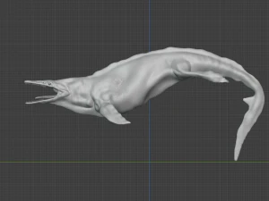 mosasaurus 3D Model