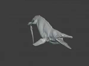 mosasaurus 3D Model