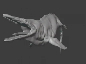 mosasaurus 3D Model