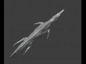 mosasaurus 3D Model
