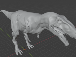 tyrannosaur 3Dモデル
