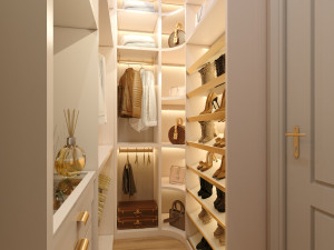 classic walk-in closet - cabina armadio classica Modelo 3D