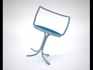 olly thonet chair 3D 模型