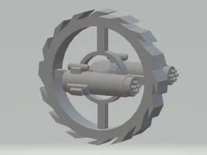 로봇 기계공 3D 모델