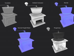 Coffee Grinder Model 3D