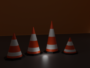 low-poly city traffic pack high detailsated 3D Модель