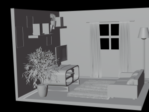 room 3D 模型