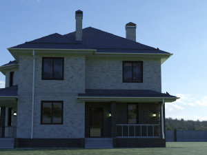 cottage 3D Model