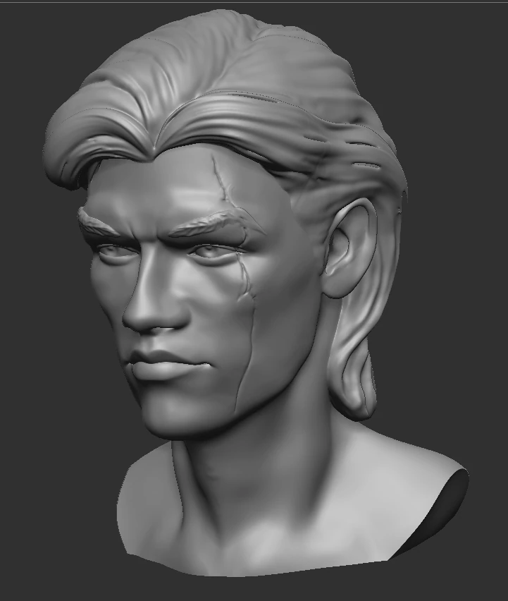 head of man home decor garden vazon 3D Print Model .c4d .max .obj .3ds .fbx .stl .blend 