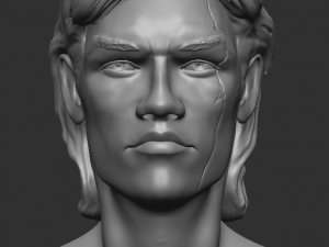 head of man home decor garden vazon Modèles 3D en vedette
