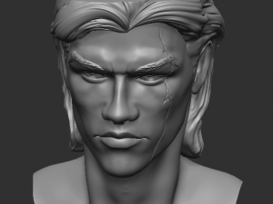 head of man home decor garden vazon Modèles 3D en vedette