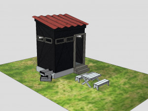 cabin props 3D Model