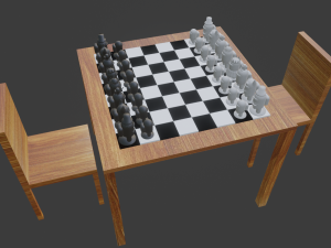 chess among us 3D Model