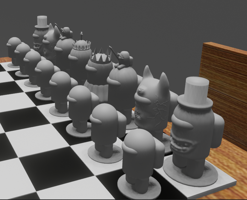 Chess Mod in Among Us 