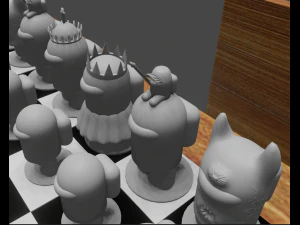 chess among us 3D Model