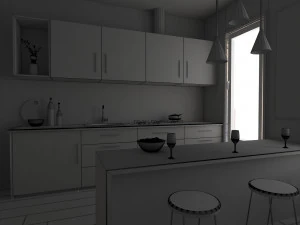 special kitchen 3D Model