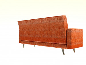 sofa crocodile Modelo 3D
