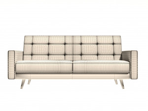 sofa crocodile Modelo 3D