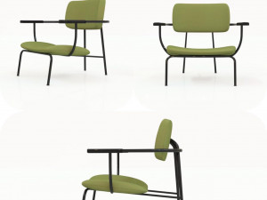 method lounge chair 3D Model