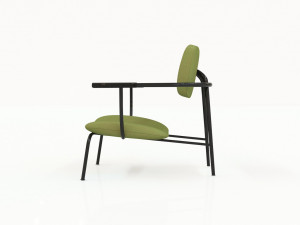 method lounge chair 3D-Modell