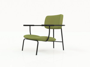 method lounge chair 3D-Modell