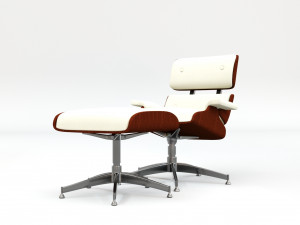 eames lounge chair 3D Model