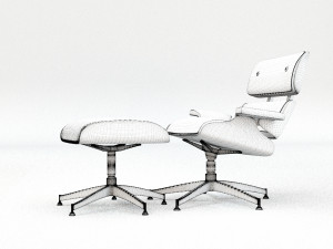 eames lounge chair 3D Model