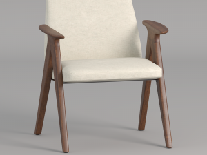 libera armchair 3D मॉडल