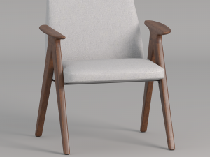 libera armchair 3D मॉडल