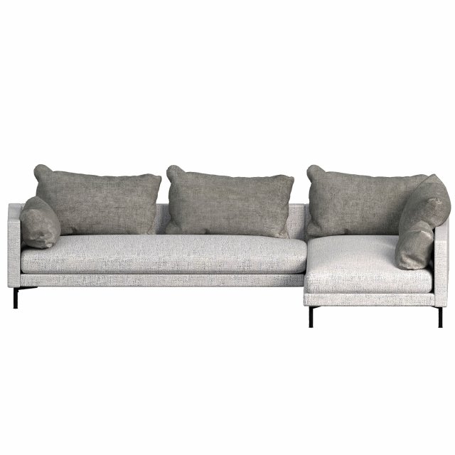 plano sofa Model 3D .c4d .max .obj .3ds .fbx .stl .blend 