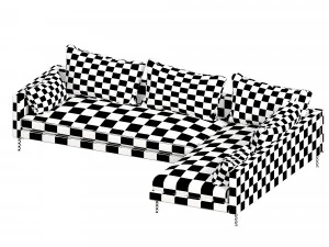plano sofa 3D Model