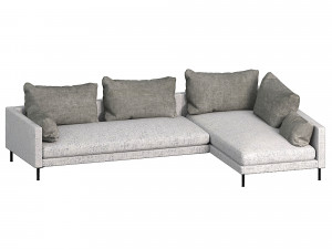plano sofa Model 3D