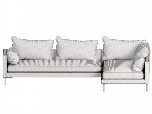 plano sofa Model 3D