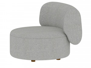 christophe delcourt lek armchair 3Dモデル