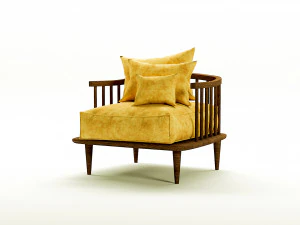 SC1 FLY Şezlong 3D Model