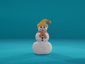 snowman - 3D 模型