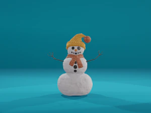 snowman - 3D Model