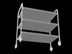 kitchen cart 3Dモデル
