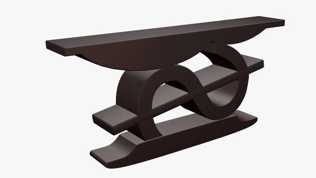 dolar table 3D Model .c4d .max .obj .3ds .fbx .stl .blend 