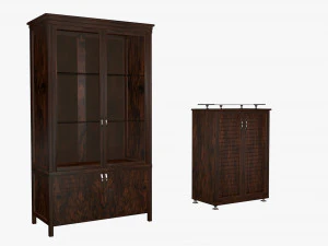 szafka ekspozycyjna Model 3D