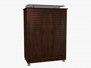 display cabine 3D मॉडल