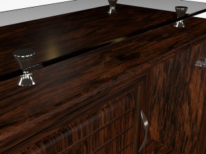 display cabine 3D मॉडल