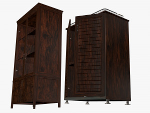 display cabine 3D मॉडल