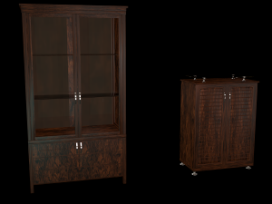 display cabine 3D मॉडल