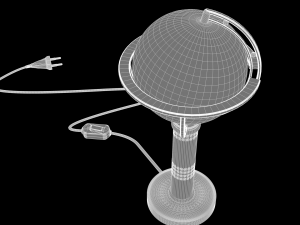 desk globe lighting 3Dモデル