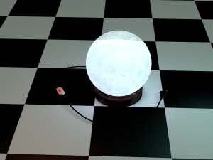 sphere light 3D Model