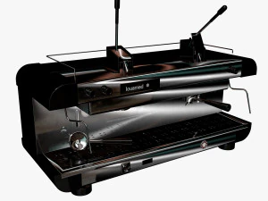 커피머신 손잡이 2개 3D 모델