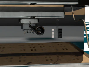 coffee machine two handles 3D Model