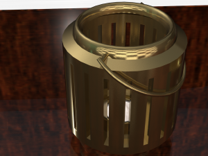 candlesticks 3D 모델