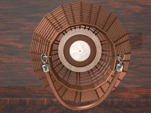candlesticks 3D 모델